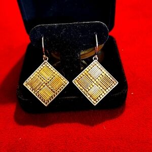 Anna beck sterling silver earrings..vintage